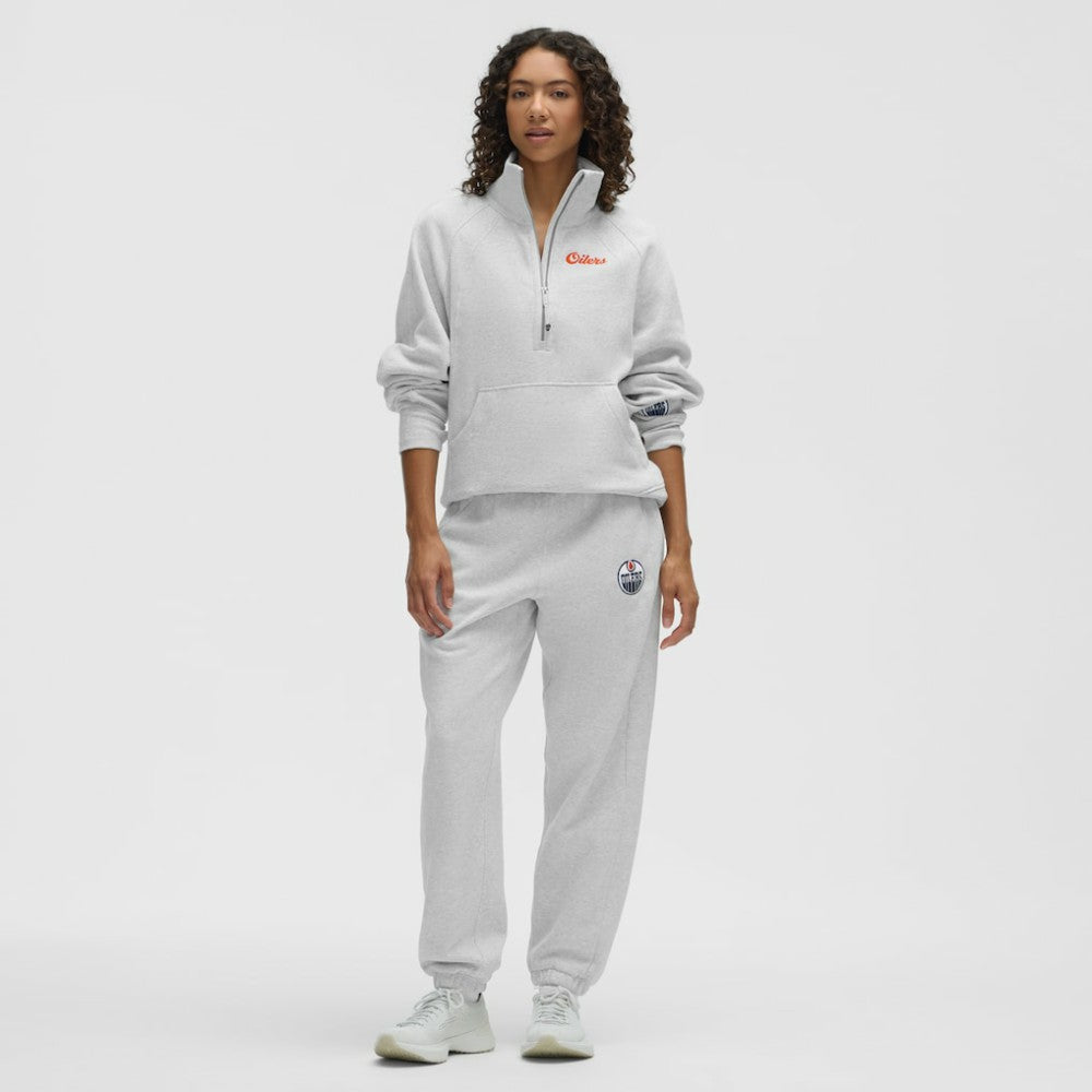 Edmonton Oilers lululemon Women's Long Scuba Oversized Half-Zip Funnel Neck Sale