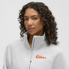 Edmonton Oilers lululemon Women's Long Scuba Oversized Half-Zip Funnel Neck Sale