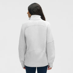New Jersey Devils lululemon Women's Long Scuba Oversized Half-Zip Funnel Neck Sale