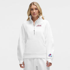 Colorado Avalanche lululemon Women's Long Scuba Oversized Half-Zip Funnel Neck On Sale