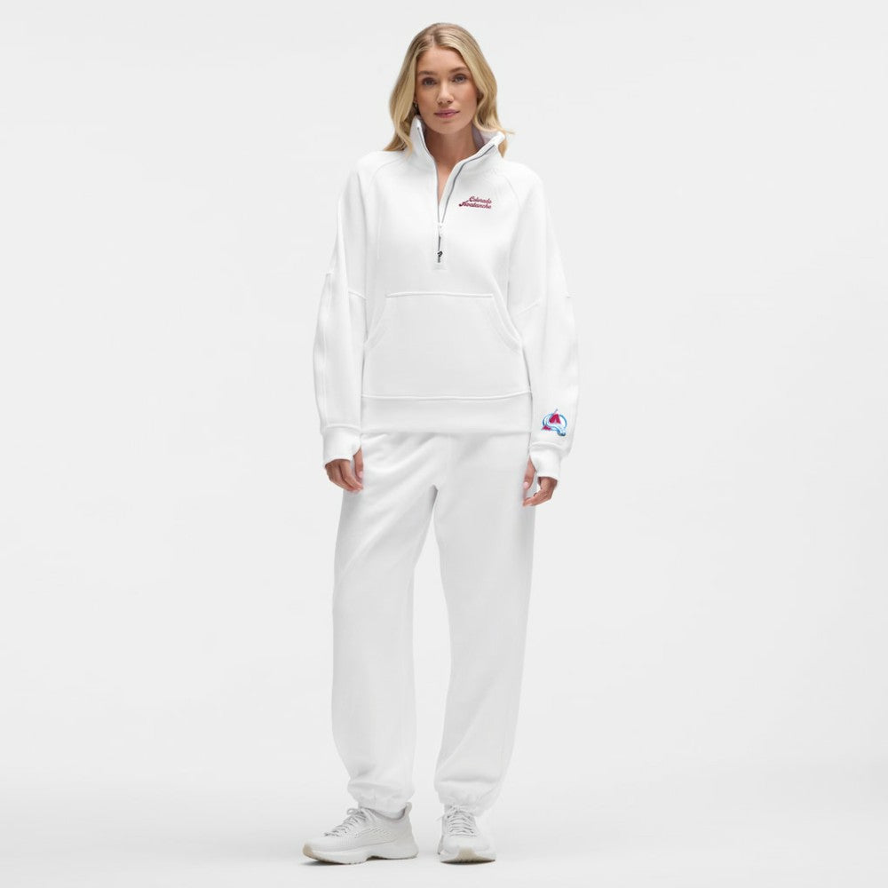 Colorado Avalanche lululemon Women's Long Scuba Oversized Half-Zip Funnel Neck On Sale