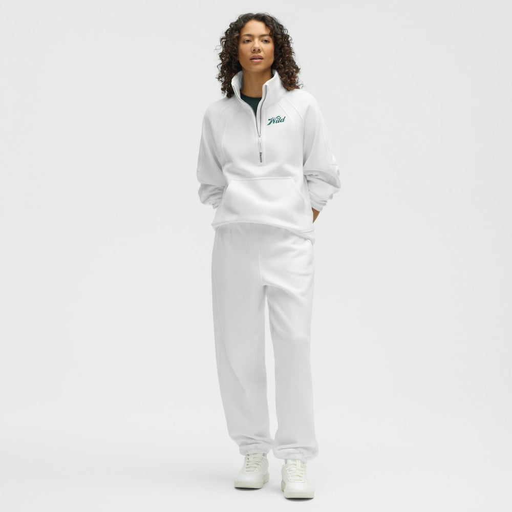 Minnesota Wild lululemon Women's Long Scuba Oversized Half-Zip Funnel Neck For Sale
