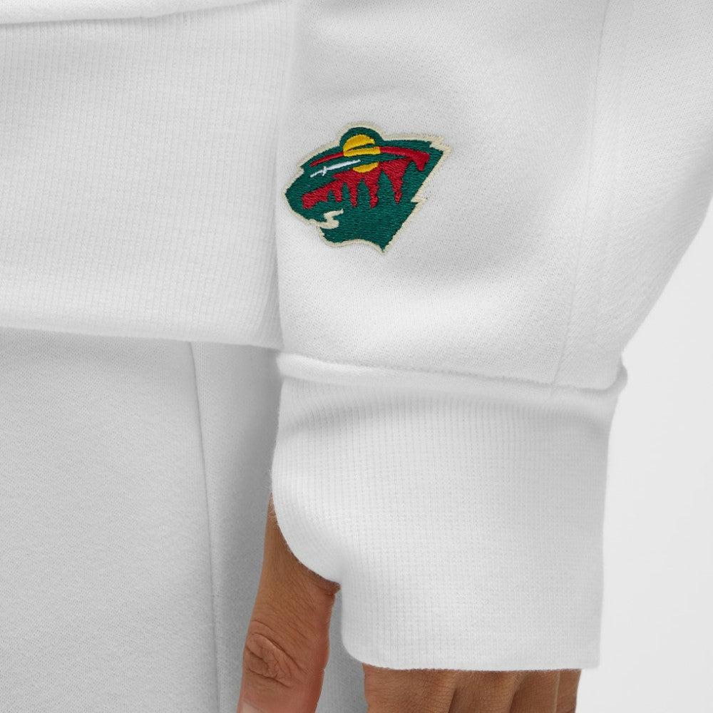 Minnesota Wild lululemon Women's Long Scuba Oversized Half-Zip Funnel Neck For Sale