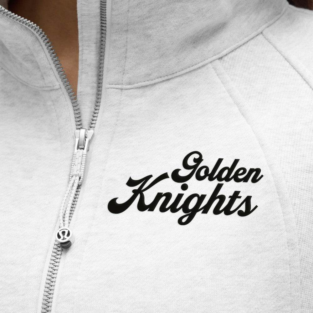 Vegas Golden Knights lululemon Women's Long Scuba Oversized Half-Zip Funnel Neck Discount