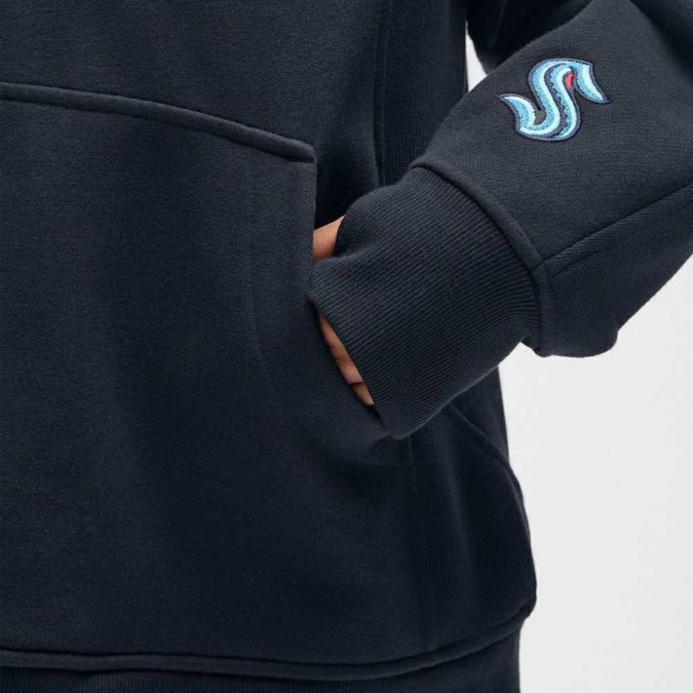 Seattle Kraken lululemon Women's Long Scuba Oversized Half-Zip Funnel Neck For Sale