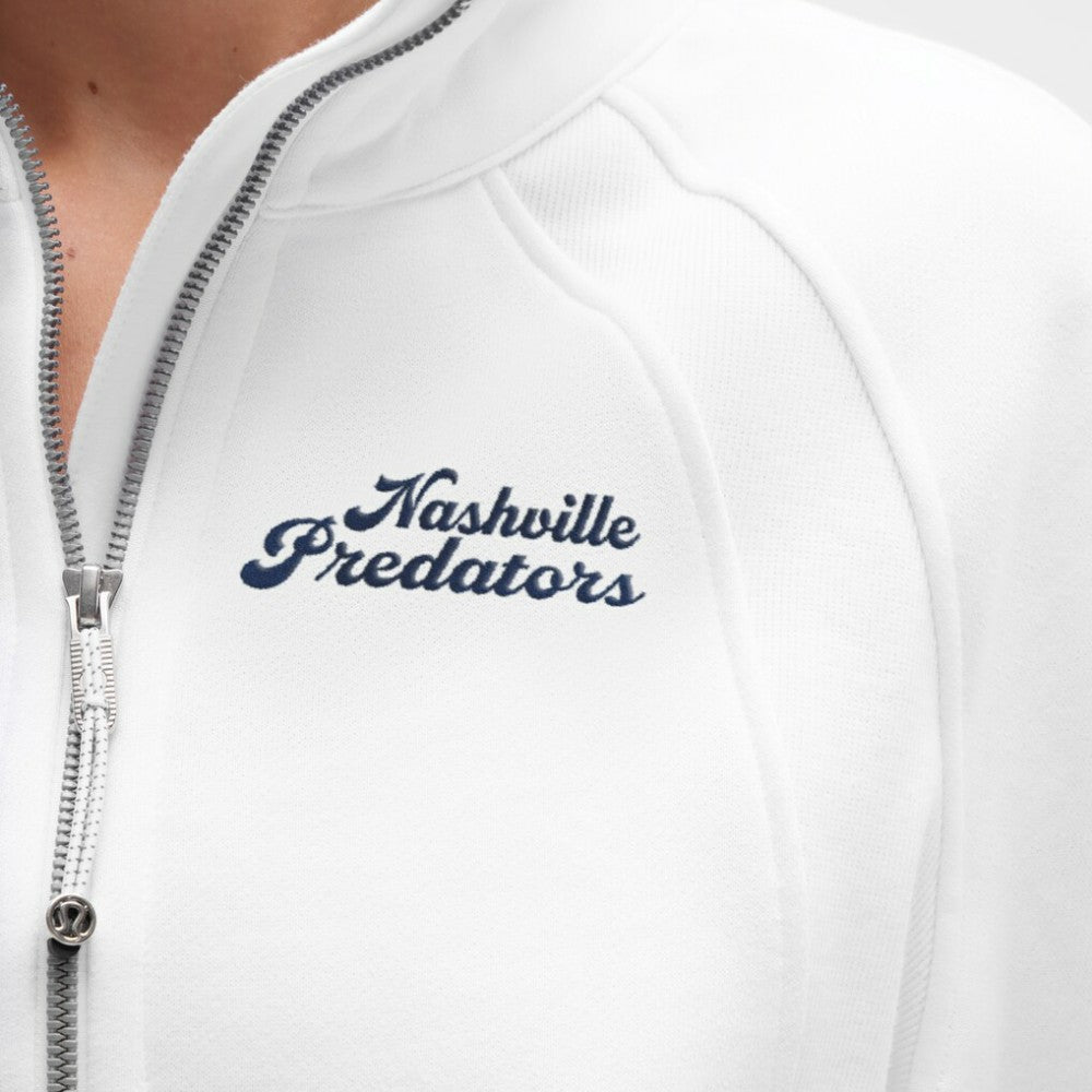 Nashville Predators lululemon Women's Long Scuba Oversized Half-Zip Funnel Neck Online