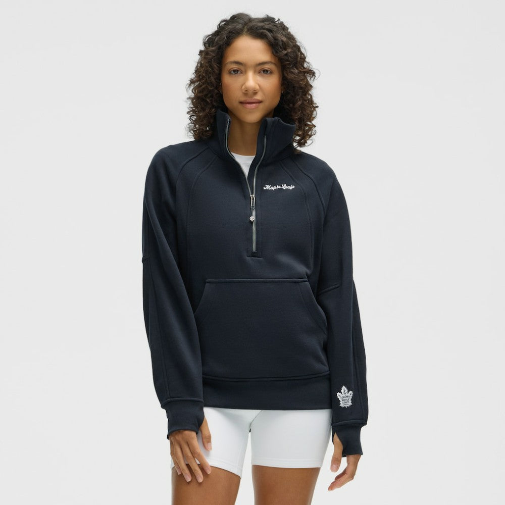 Toronto Maple Leafs lululemon Women's Long Scuba Oversized Half-Zip Funnel Neck Outlet