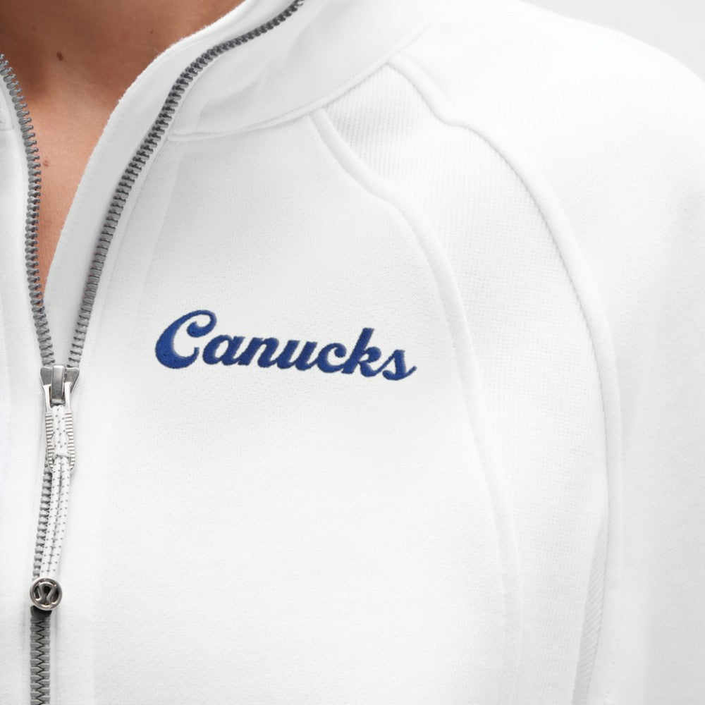 Vancouver Canucks lululemon Women's Long Scuba Oversized Half-Zip Funnel Neck Outlet