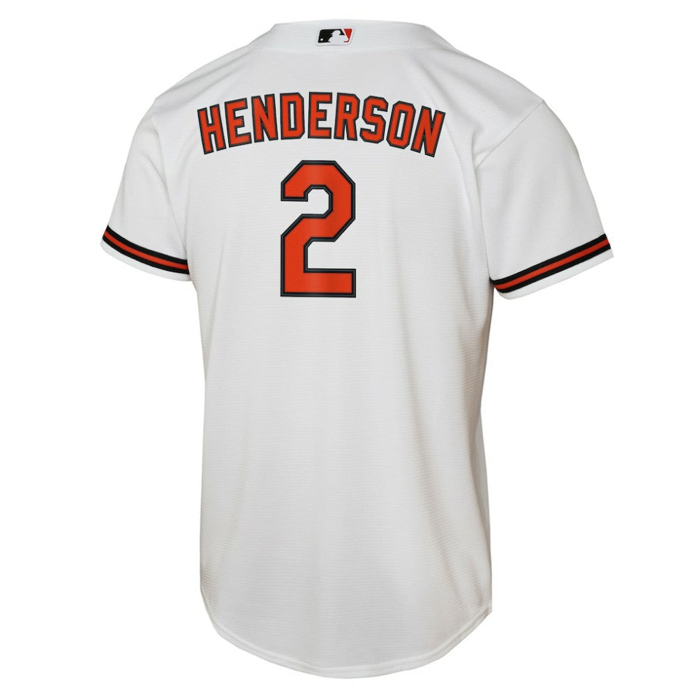 Gunnar Henderson Baltimore Orioles Nike Youth Home Replica Player Jersey | MLB Online