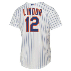 Francisco Lindor New York Mets Nike Youth Home Replica Player Jersey | MLB Outlet