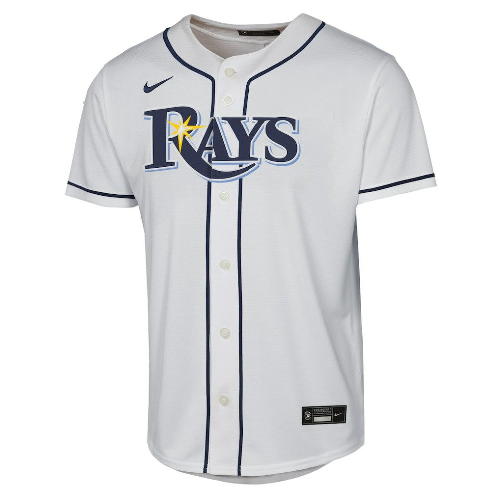 Junior Caminero Tampa Bay Rays Nike Youth Home Replica Player Jersey | MLB For sale