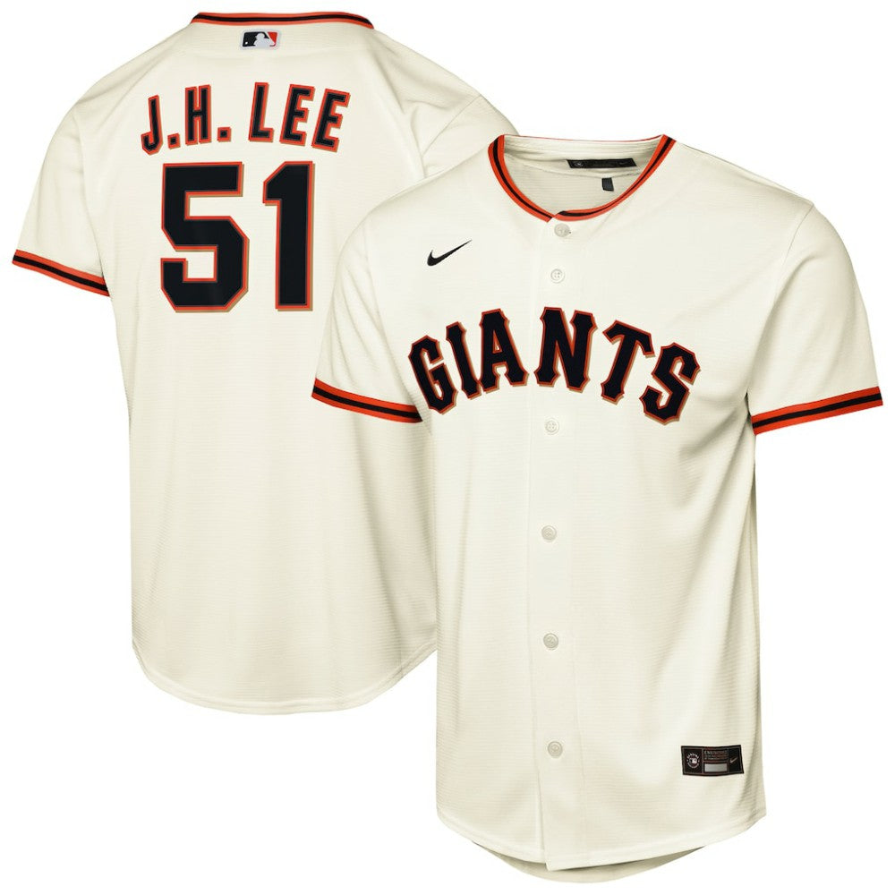 Jung Hoo Lee San Francisco Giants Nike Youth Home Replica Player Jersey | MLB On Sale
