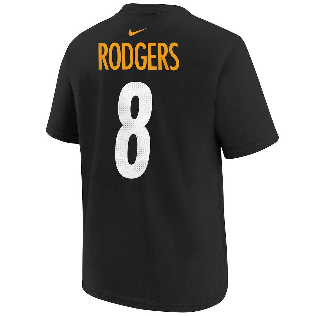 Pittsburgh Steelers  Aaron Rodgers  Youth Player Name & Number T-Shirt