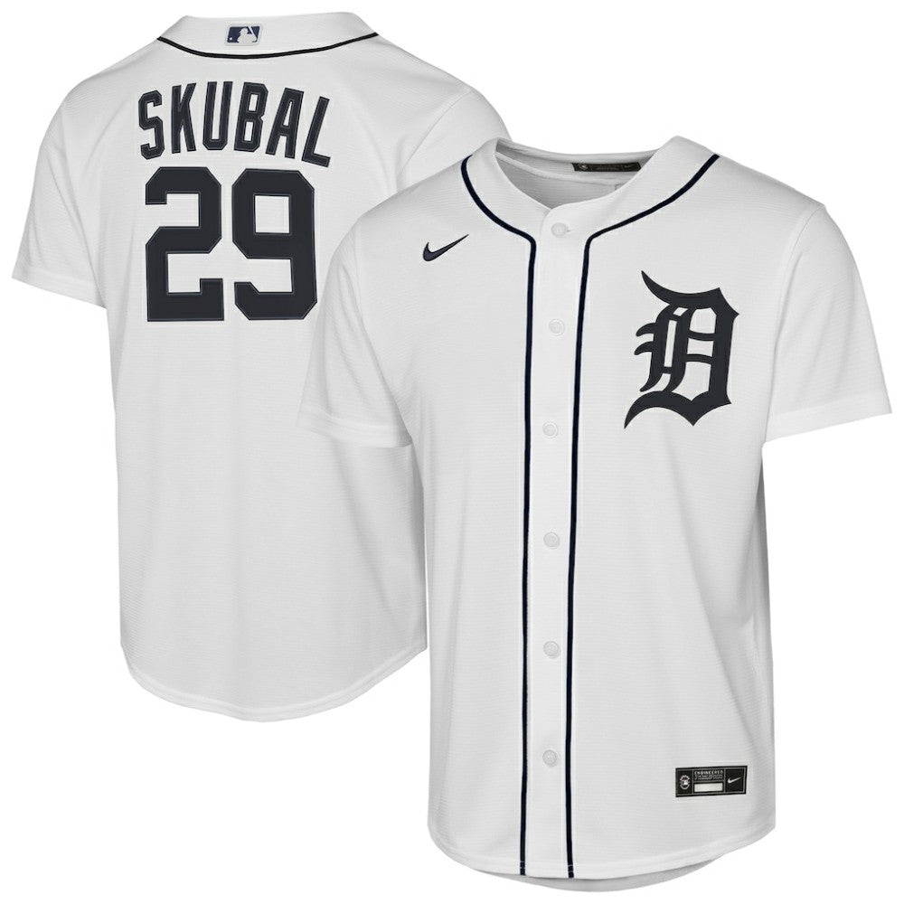 Tarik Skubal Detroit Tigers Nike Youth Home Replica Player Jersey | MLB Outlet