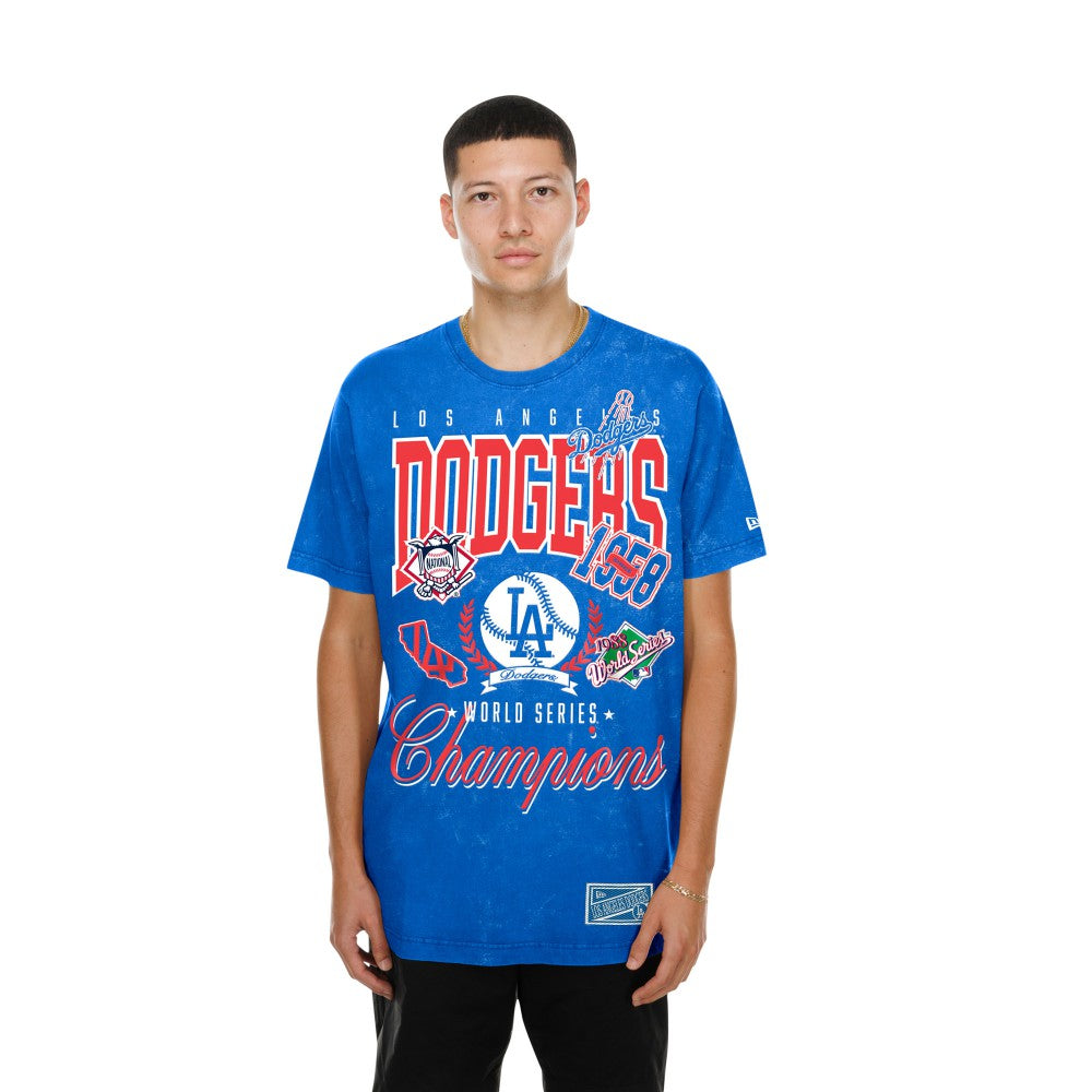Los Angeles Dodgers New Era Mineral Wash T-Shirt | MLB Discount