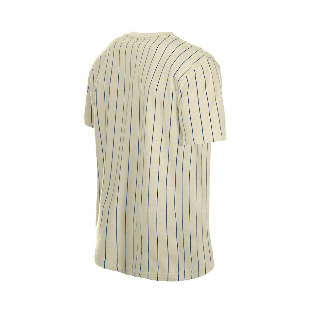 Atlanta Braves New Era Throwback Meshback Pinstripe T-Shirt | MLB Discount