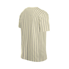 Chicago Cubs New Era Throwback Meshback Pinstripe T-Shirt | MLB Sale