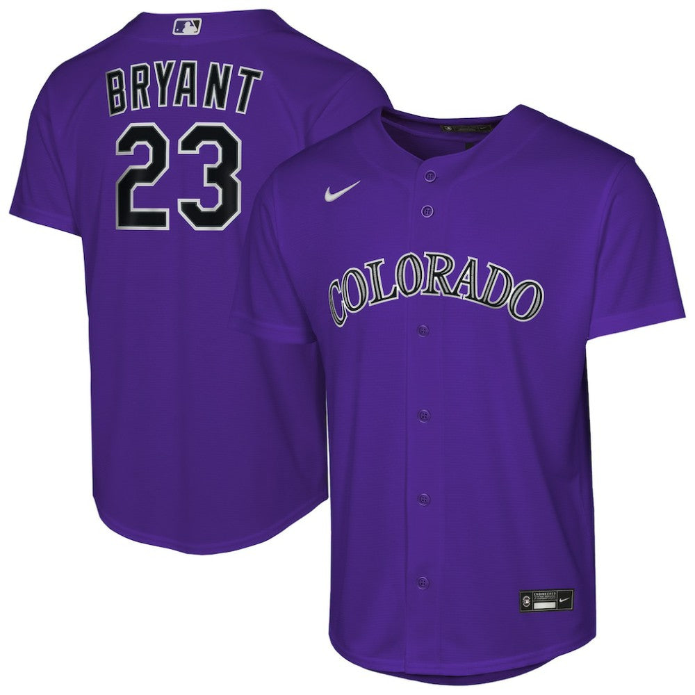 Kris Bryant Colorado Rockies Nike Youth Alternate Replica Jersey | MLB US