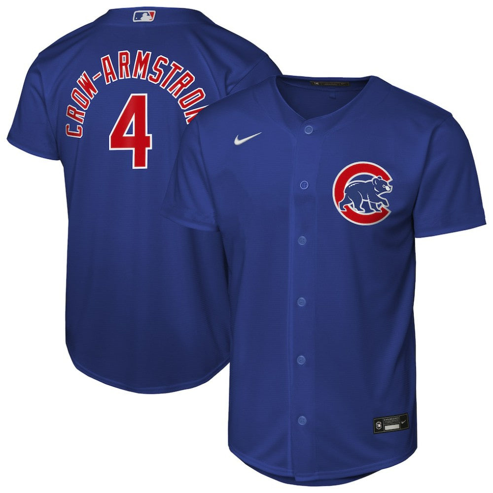Pete Crow-Armstrong Chicago Cubs Nike Youth Alternate Replica Jersey | MLB Outlet