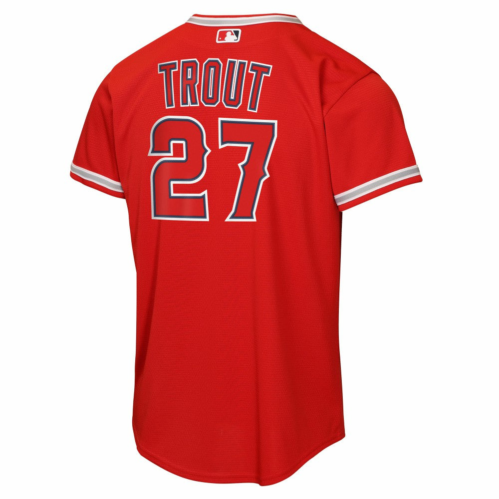 Mike Trout Los Angeles Angels Nike Youth Alternate Replica Jersey | MLB Discount