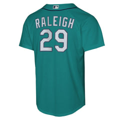 Cal Raleigh Seattle Mariners Nike Youth Alternate Replica Jersey | MLB For sale