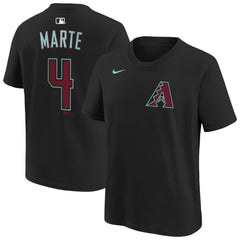Ketel Marte Arizona Diamondbacks Nike Youth Name & Number T-Shirt | MLB Online