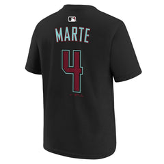 Ketel Marte Arizona Diamondbacks Nike Youth Name & Number T-Shirt | MLB Online