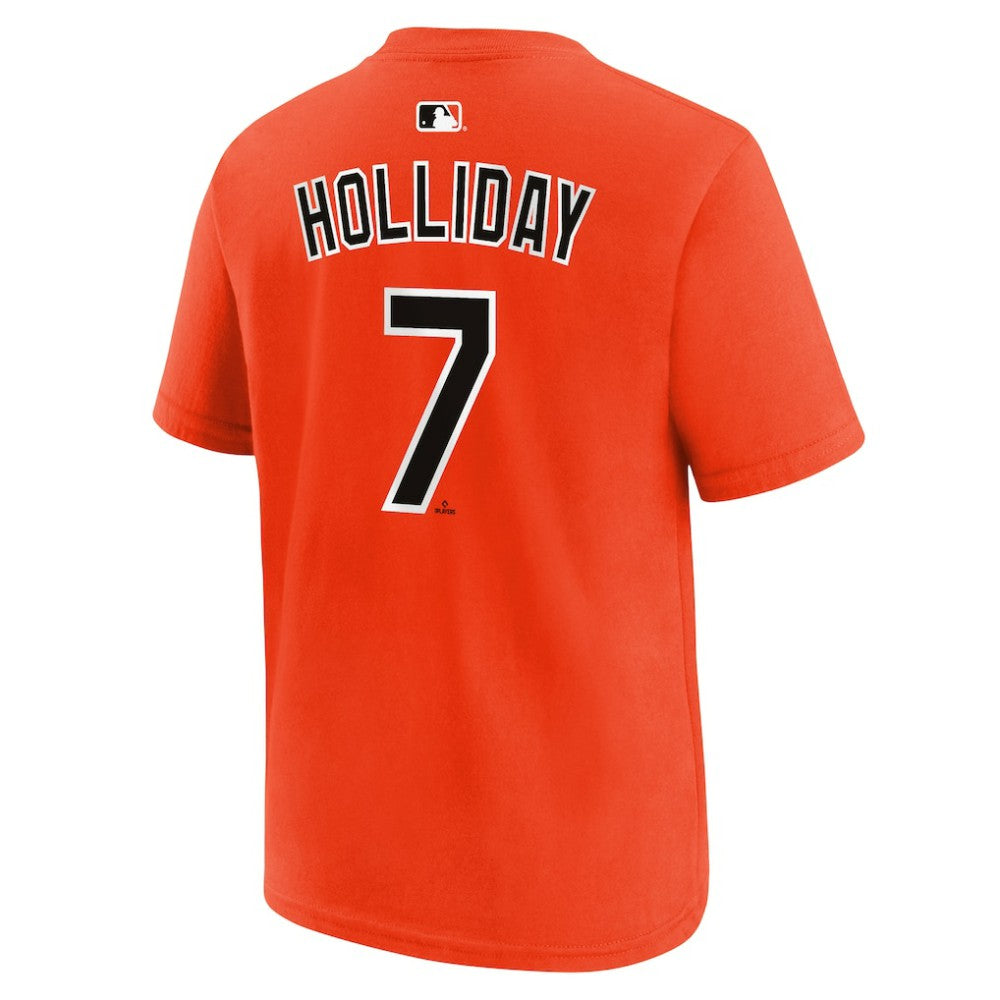 Jackson Holliday Baltimore Orioles Nike Youth Name & Number T-Shirt | MLB Outlet
