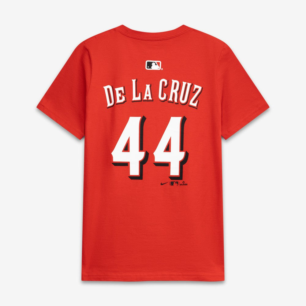 Elly De La Cruz Cincinnati Reds Nike Youth Name & Number T-Shirt | MLB Outlet