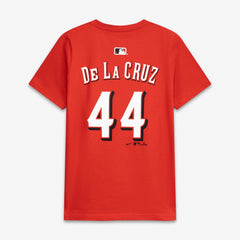 Elly De La Cruz Cincinnati Reds Nike Youth Name & Number T-Shirt | MLB Outlet