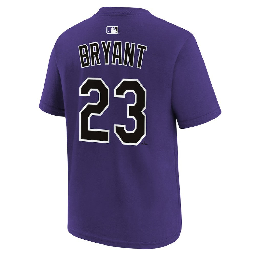 Kris Bryant Colorado Rockies Nike Youth Name & Number T-Shirt | MLB Shop