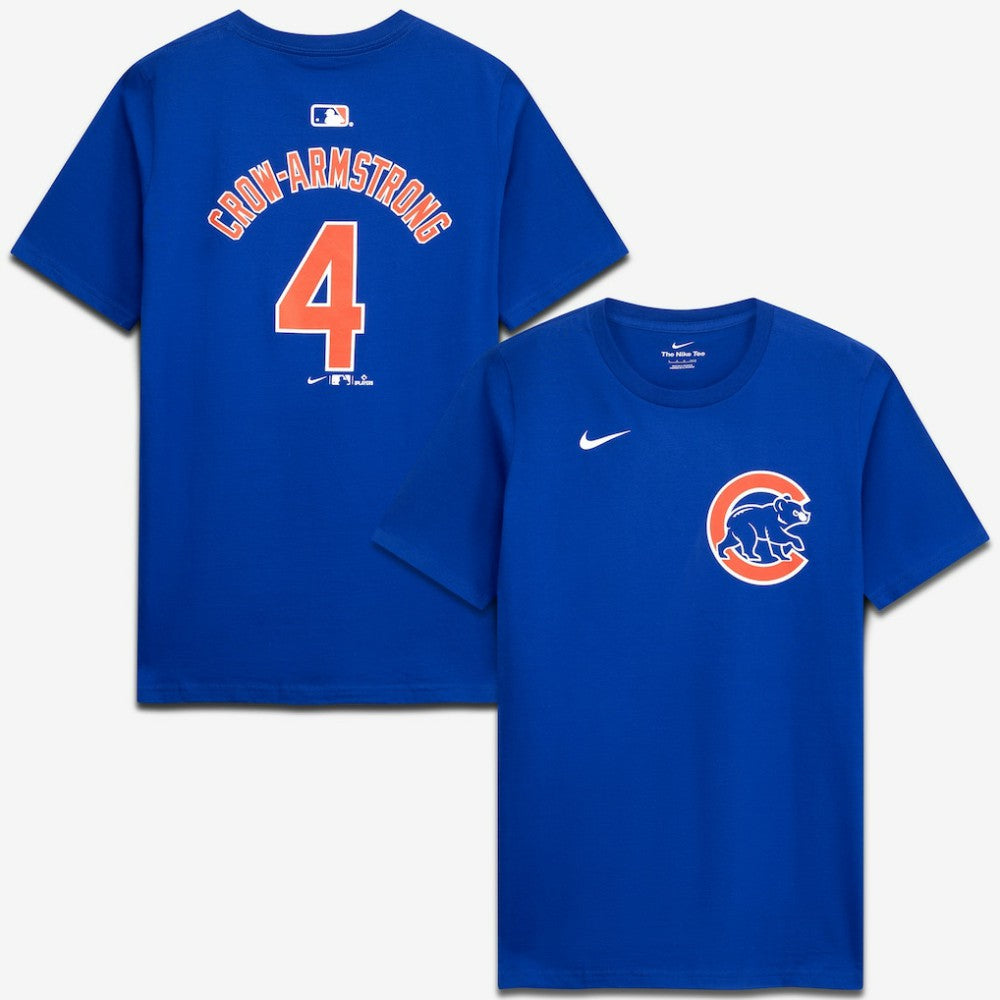 Pete Crow-Armstrong Chicago Cubs Nike Youth Name & Number T-Shirt | MLB Shop