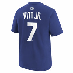 Bobby Witt Jr. Kansas City Royals Nike Youth Name & Number T-Shirt | MLB Online