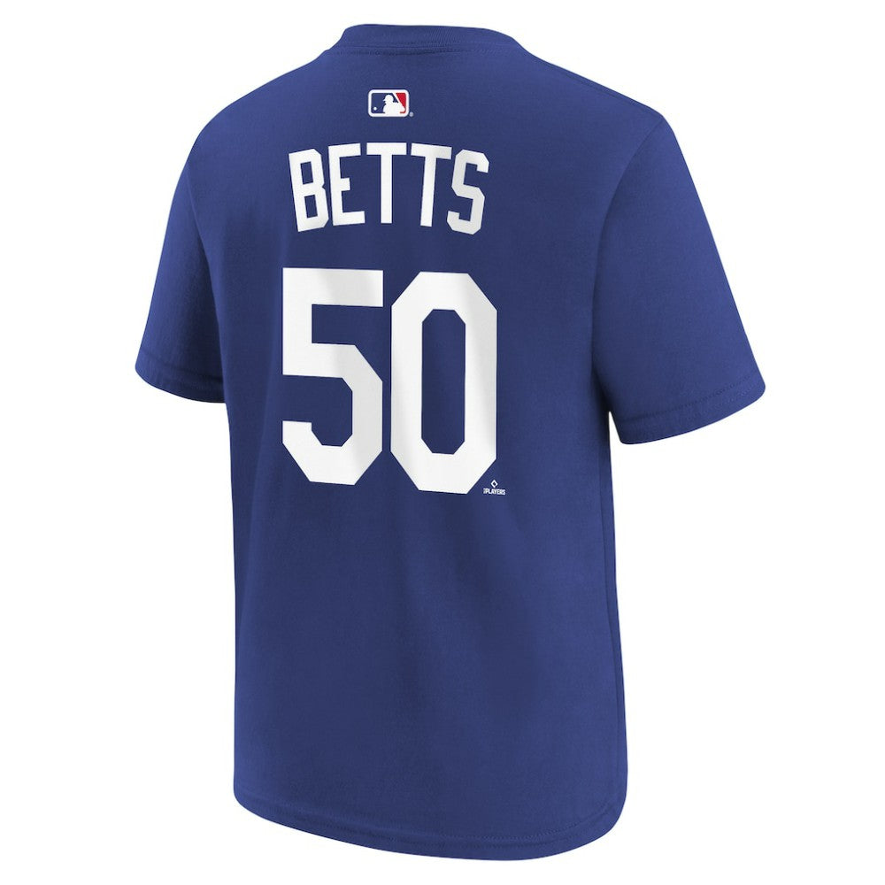 Mookie Betts Los Angeles Dodgers Nike Youth Name & Number T-Shirt | MLB On Sale