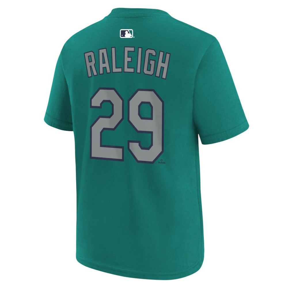 Cal Raleigh Seattle Mariners Nike Youth Name & Number T-Shirt | MLB For sale