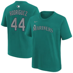 Julio Rodríguez Seattle Mariners Nike Youth Name & Number T-Shirt | MLB Online