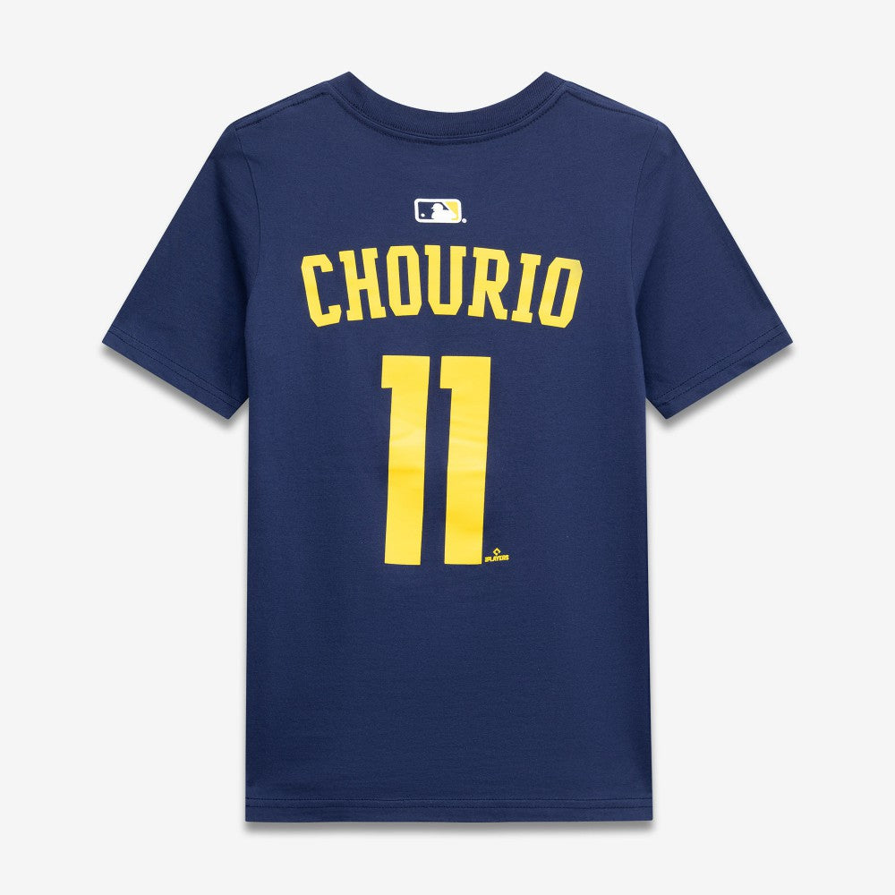 Jackson Chourio Milwaukee Brewers Nike Youth Name & Number T-Shirt | MLB US