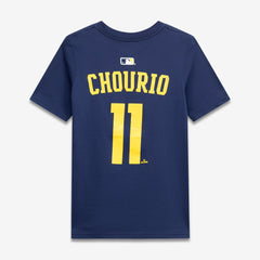 Jackson Chourio Milwaukee Brewers Nike Youth Name & Number T-Shirt | MLB US