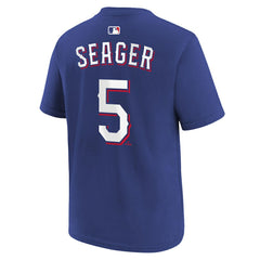 Corey Seager Texas Rangers Nike Youth Name & Number T-Shirt | MLB Online