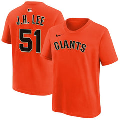 Jung Hoo Lee San Francisco Giants Nike Youth Name & Number T-Shirt | MLB Sale