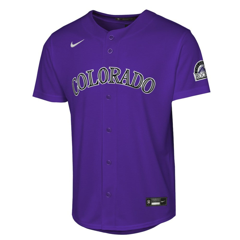 Colorado Rockies Nike Youth Alternate 2 Stadium Jersey | MLB Outlet