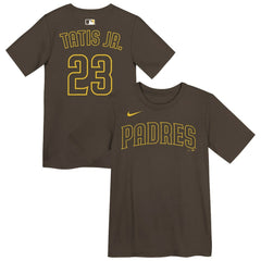Fernando Tatis Jr. San Diego Padres Nike Preschool Name & Number T-Shirt | MLB New