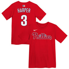 Bryce Harper Philadelphia Phillies Nike Preschool Name & Number T-Shirt | MLB Discount