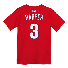 Bryce Harper Philadelphia Phillies Nike Preschool Name & Number T-Shirt | MLB Discount