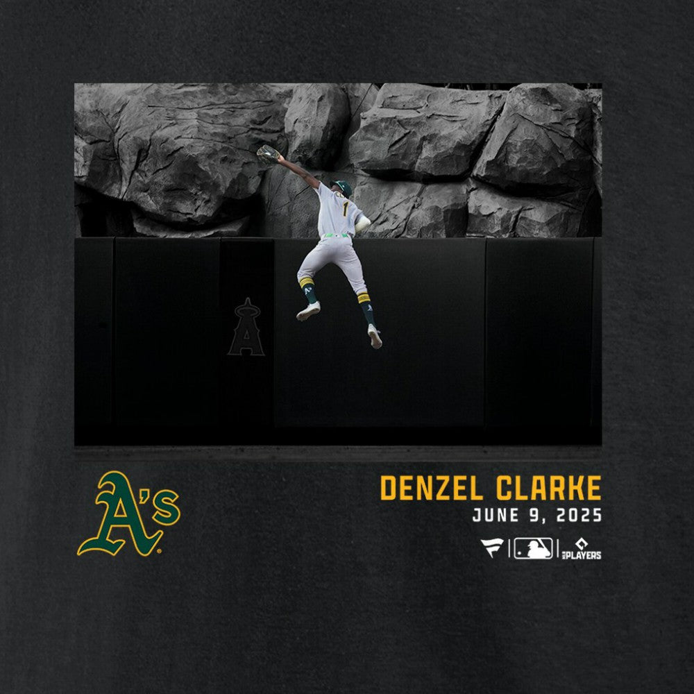 Denzel Clarke Athletics Graphic Player T-Shirt | MLB Near me
