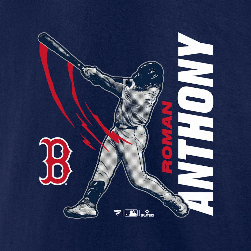 Roman Anthony Boston Red Sox Graphic Player T-Shirt | MLB For sale