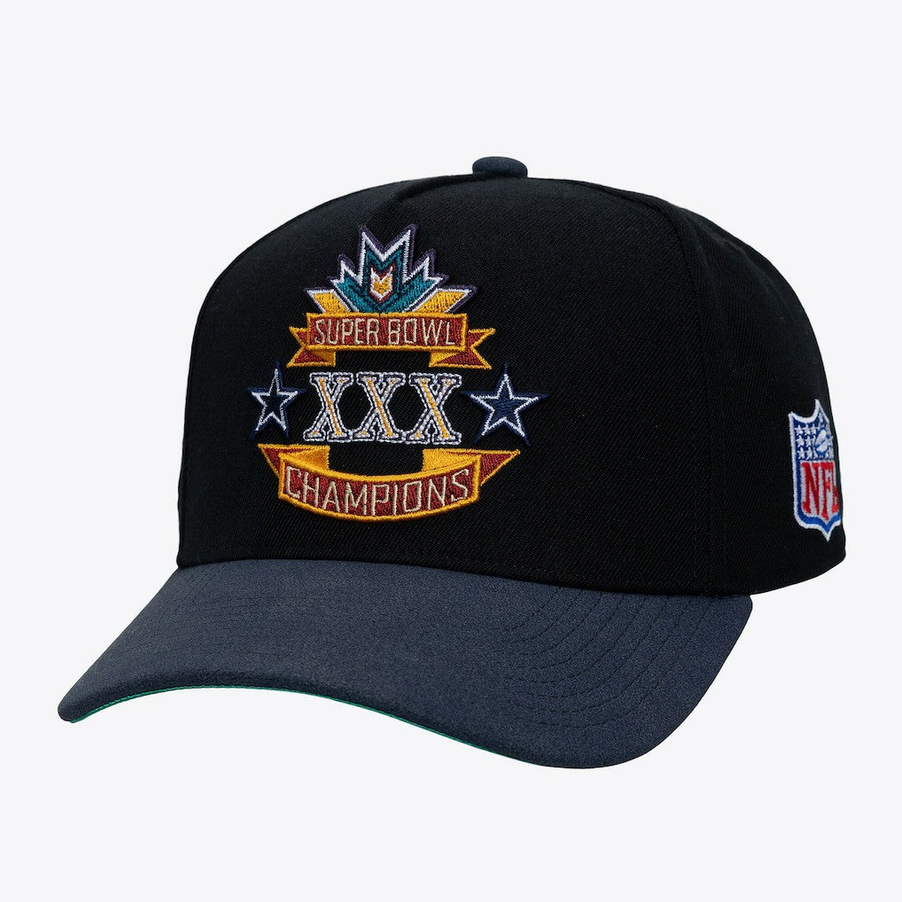 Dallas Cowboys Mitchell & Ness Super Bowl XXX Champions Lux Pro Snapback