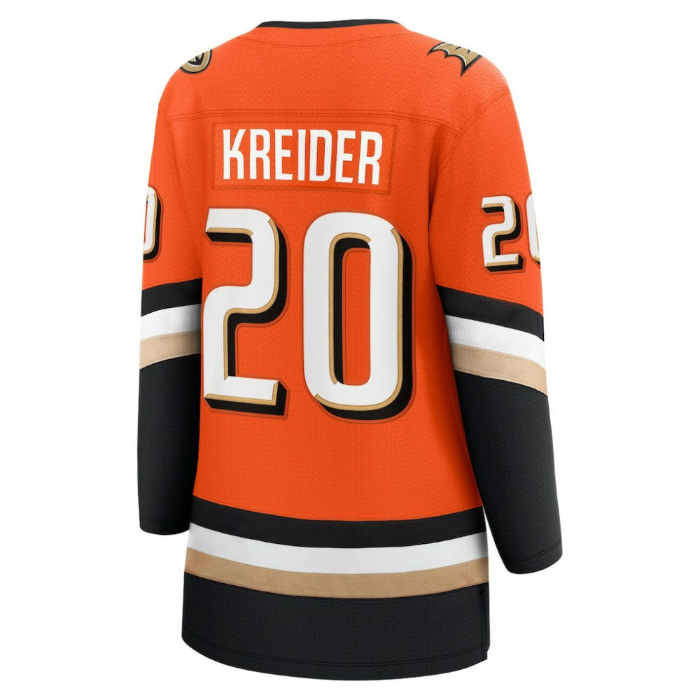 Chris Kreider Anaheim Ducks Fanatics Women's Home Breakaway Player Jersey Discount