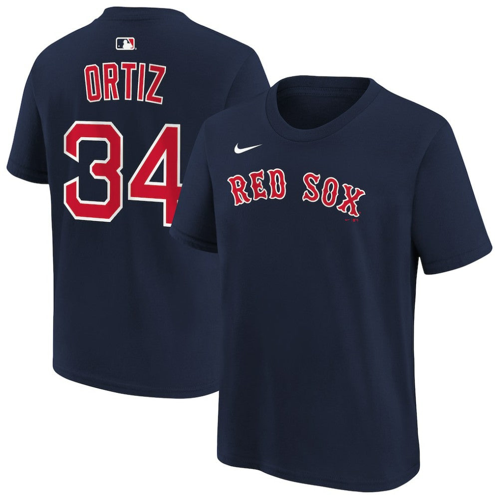 David Ortiz Boston Red Sox Nike Youth Name & Number T-Shirt | MLB Online