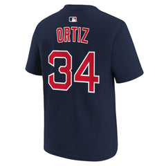 David Ortiz Boston Red Sox Nike Youth Name & Number T-Shirt | MLB Online
